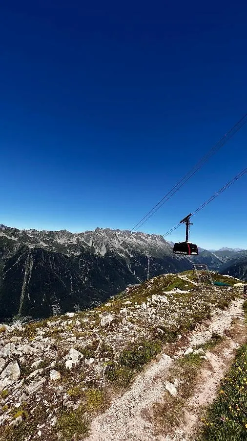 Le Nid De L'Aiguille - Au Pied De L'Aiguille Du Midi Lejlighed Chamonix